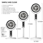 E2 Smart Remote-Controlled Fan with Light