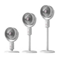 E1 Kabelloser Standventilator | Ultra Leise 29dB, 12 Std. Akku, Fernbedienung
