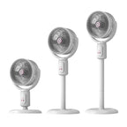 E1 Kabelloser Standventilator | Ultra Leise 29dB, 12 Std. Akku, Fernbedienung