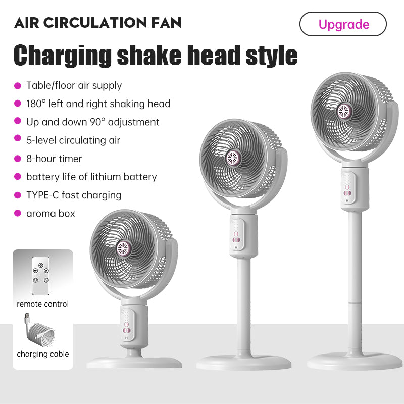 E1 Floor-standing Fan Timer-equipped Rotatable