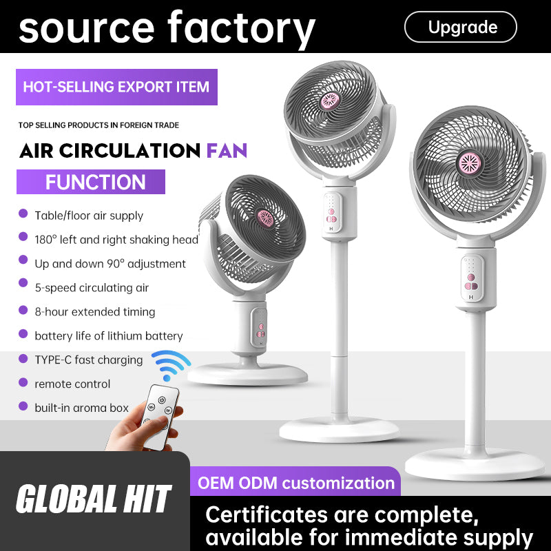 E1 Floor-standing Fan Timer-equipped Rotatable