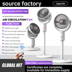 E1 Floor-standing Fan Timer-equipped Rotatable