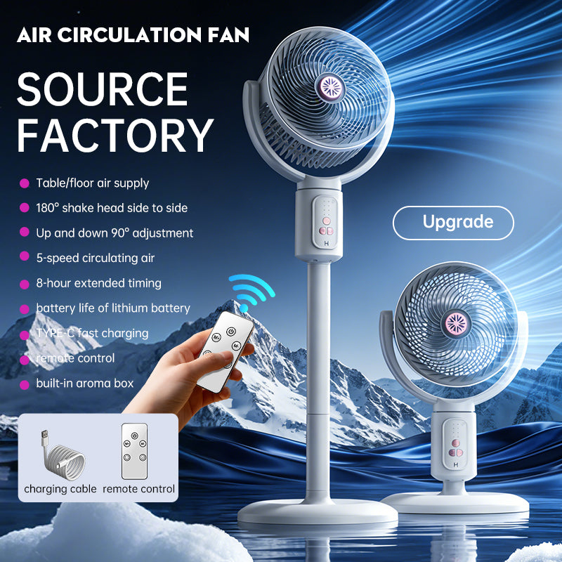 E1 Floor-standing Fan Timer-equipped Rotatable