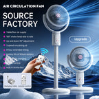 E1 Floor-standing Fan Timer-equipped Rotatable