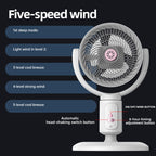 E1 Floor-standing Fan Timer-equipped Rotatable