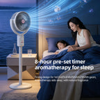 E1 Floor-standing Fan Timer-equipped Rotatable
