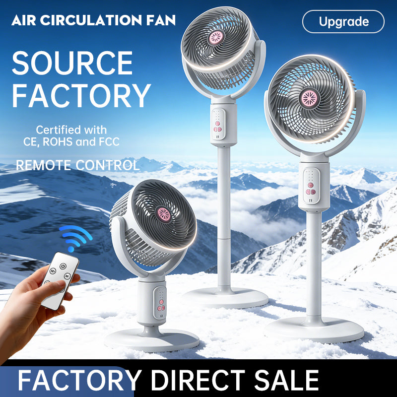 E1 Floor-standing Fan Timer-equipped Rotatable