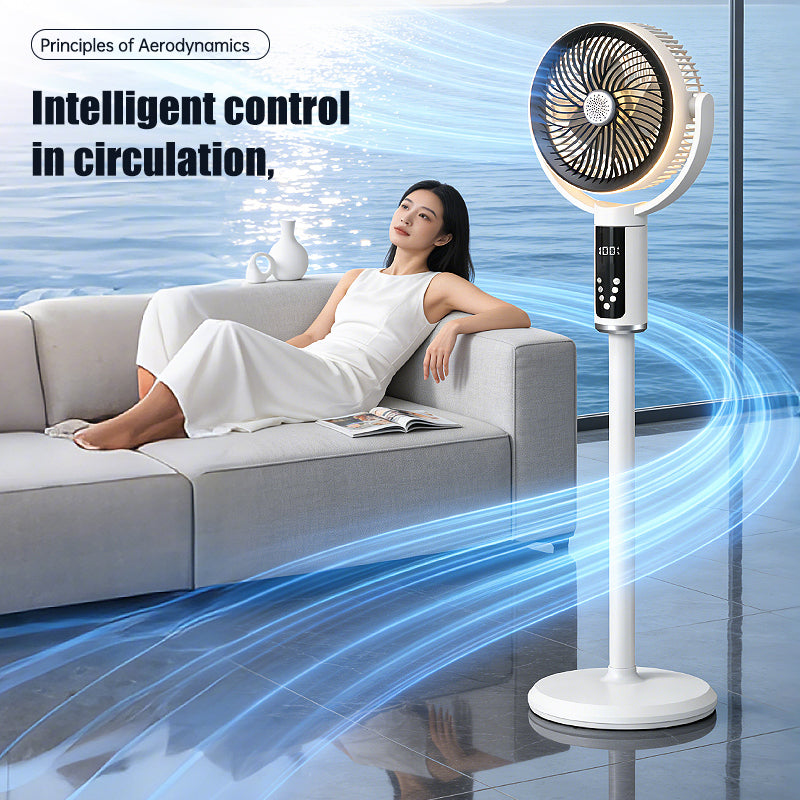 E2 Smart Remote-Controlled Fan with Light