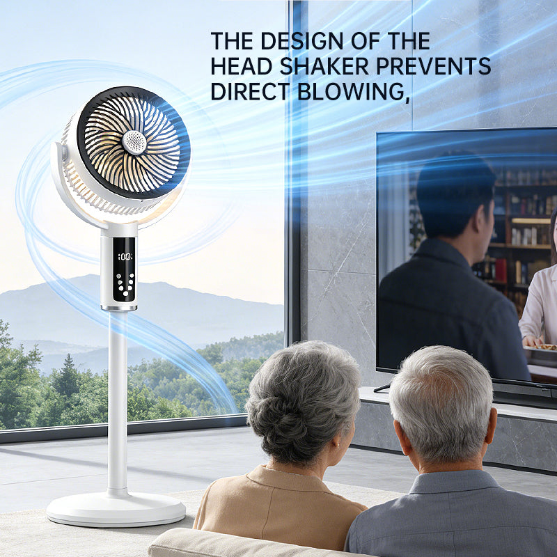 E2 Smart Remote-Controlled Fan with Light
