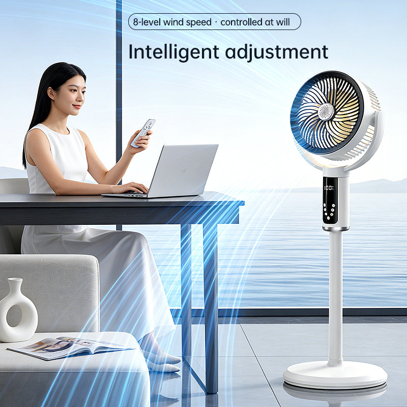 E2 Smart Remote-Controlled Fan with Light