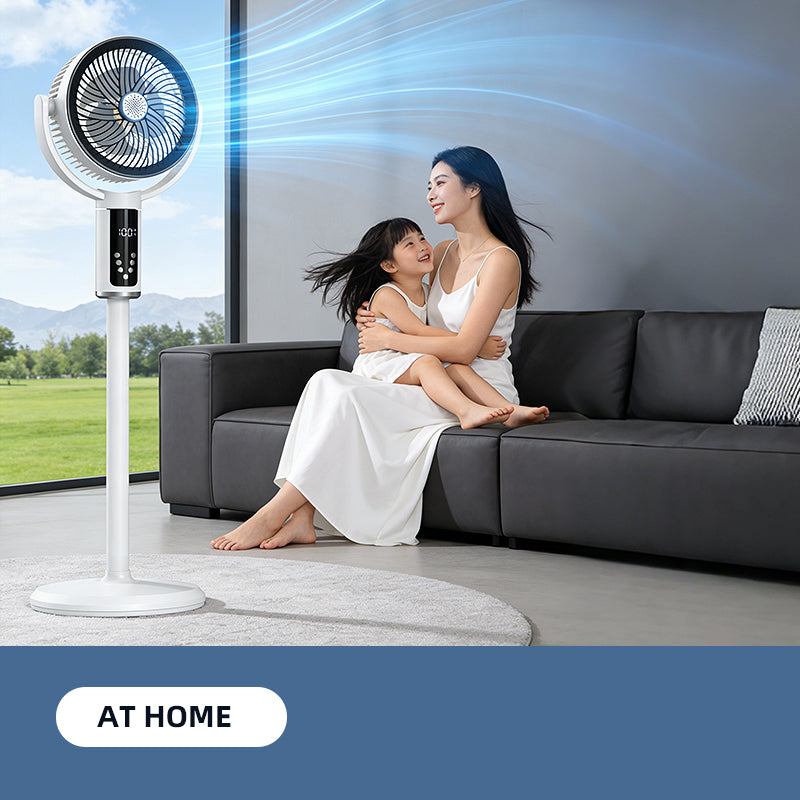 E2 Smart Remote-Controlled Fan with Light