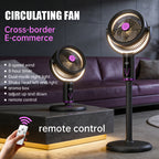 E2 Smart Remote-Controlled Fan with Light