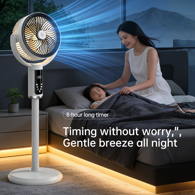 E2 Smart Remote-Controlled Fan with Light