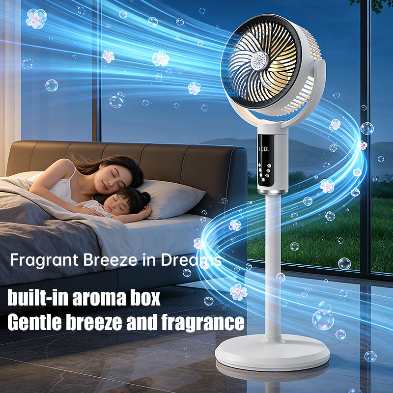 E2 Smart Remote-Controlled Fan with Light