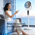 E2 Smart Remote-Controlled Fan with Light