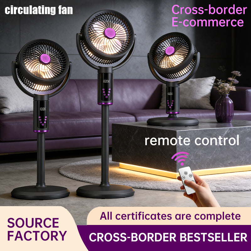 E2 Smart Remote-Controlled Fan with Light