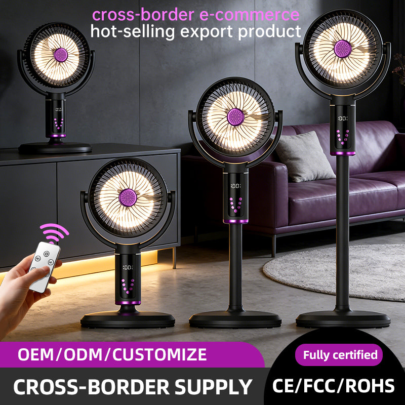 E2 Smart Remote-Controlled Fan with Light