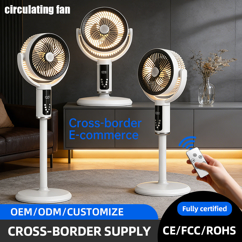 E2 Smart Remote-Controlled Fan with Light