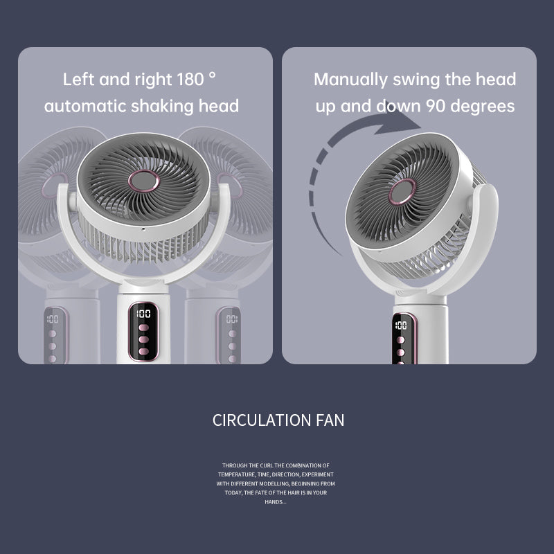 F1 Smart Floor Fan Smart Remote Control Version