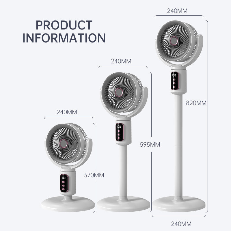 F1 Smart Floor Fan Smart Remote Control Version