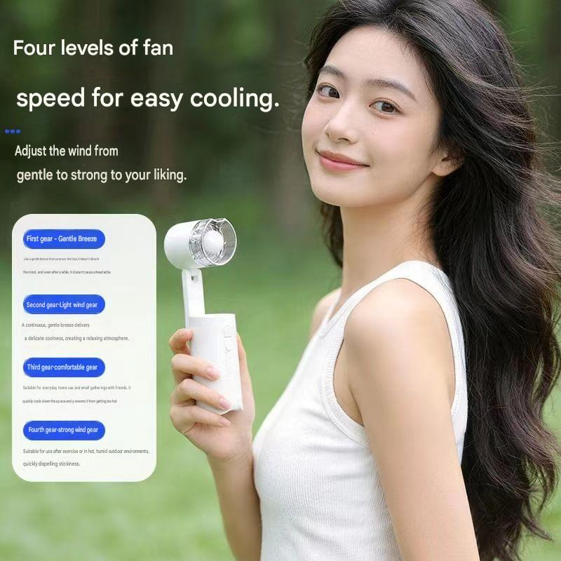 W11 Mini Portable Foldable Handheld Fan for Outdoor Use