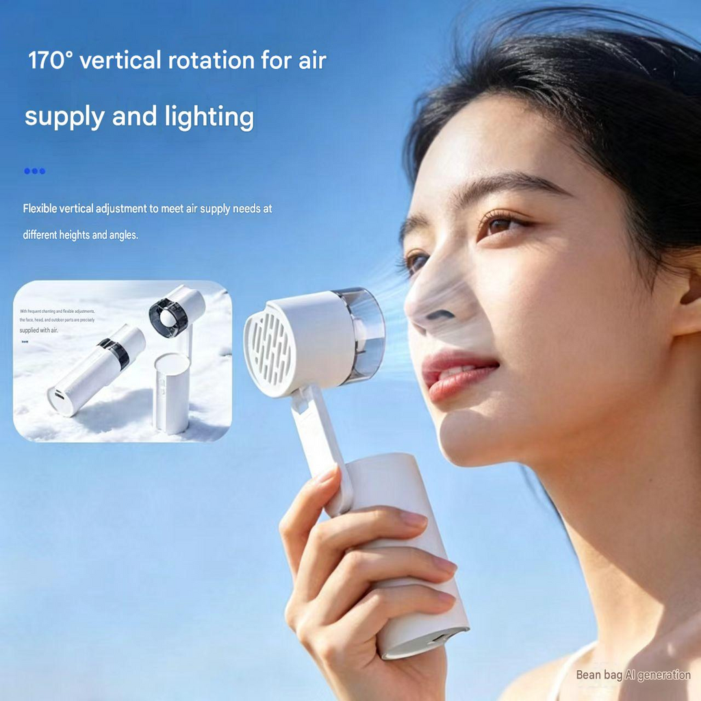 W11 Mini Portable Foldable Handheld Fan for Outdoor Use