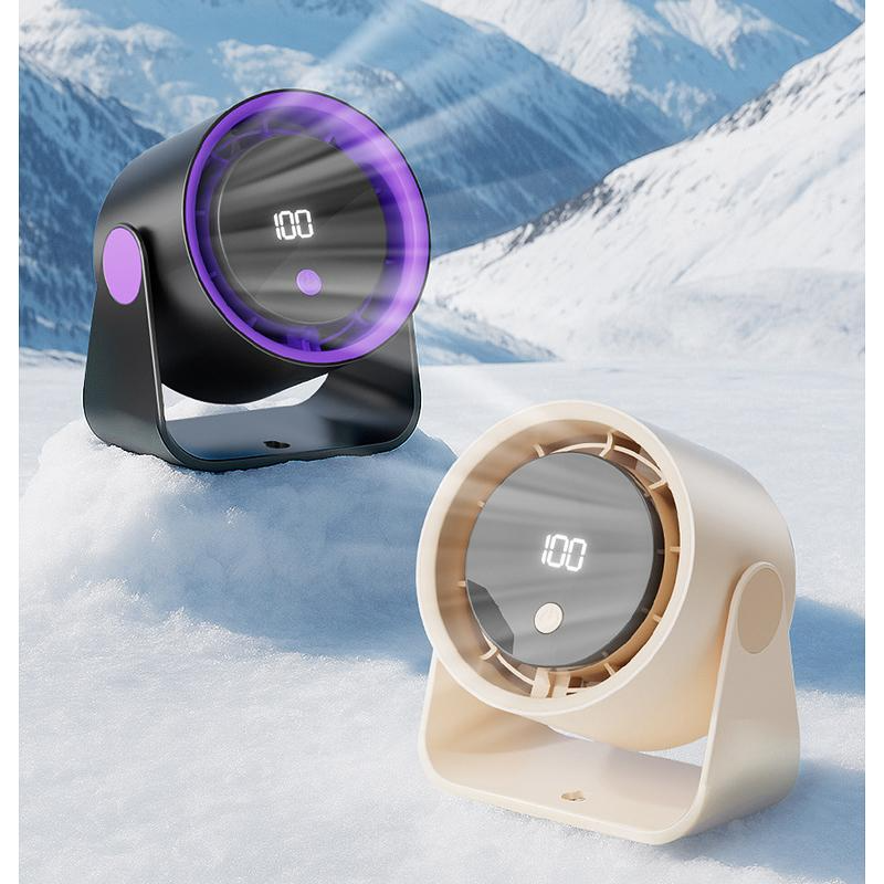 W12 Portable Office Fan Cooling Foldable  Rotatable