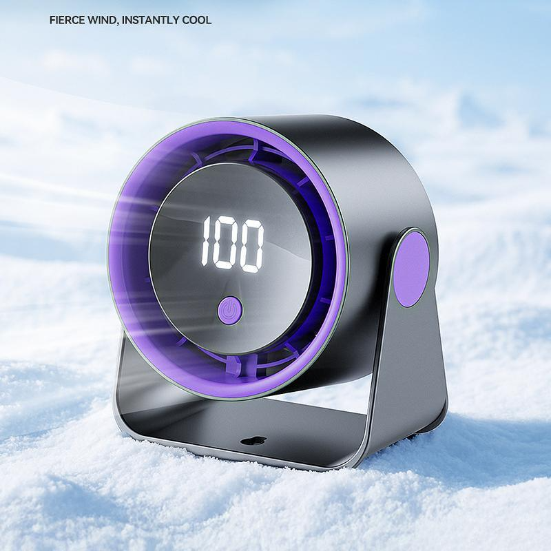 W12 Portable Office Fan Cooling Foldable  Rotatable