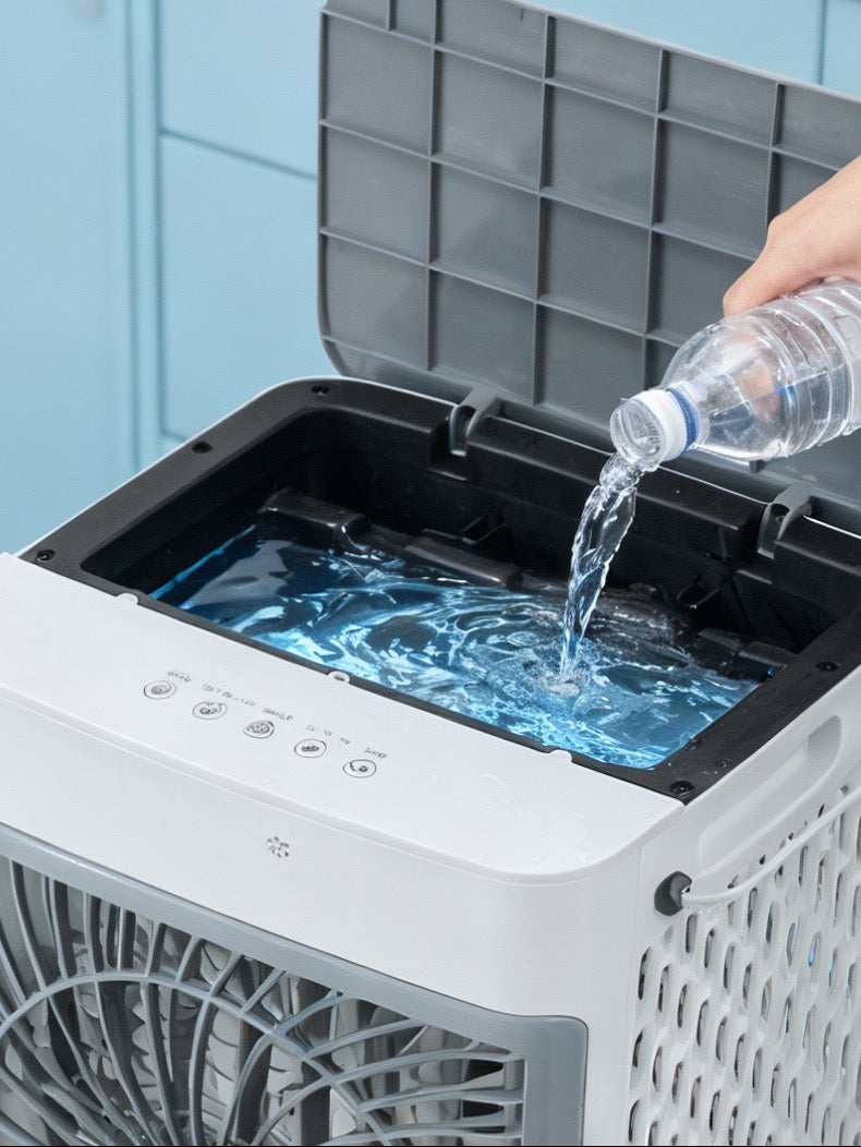 W4 Air Cooler | 32L Big Tank, 3-Speed, Remote Control, Super Cooling