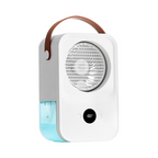 W5 Tragbarer Luftkühler | Sprühnebel, 3 Geschwindigkeiten, Fernbedienung, USB-aufladbar