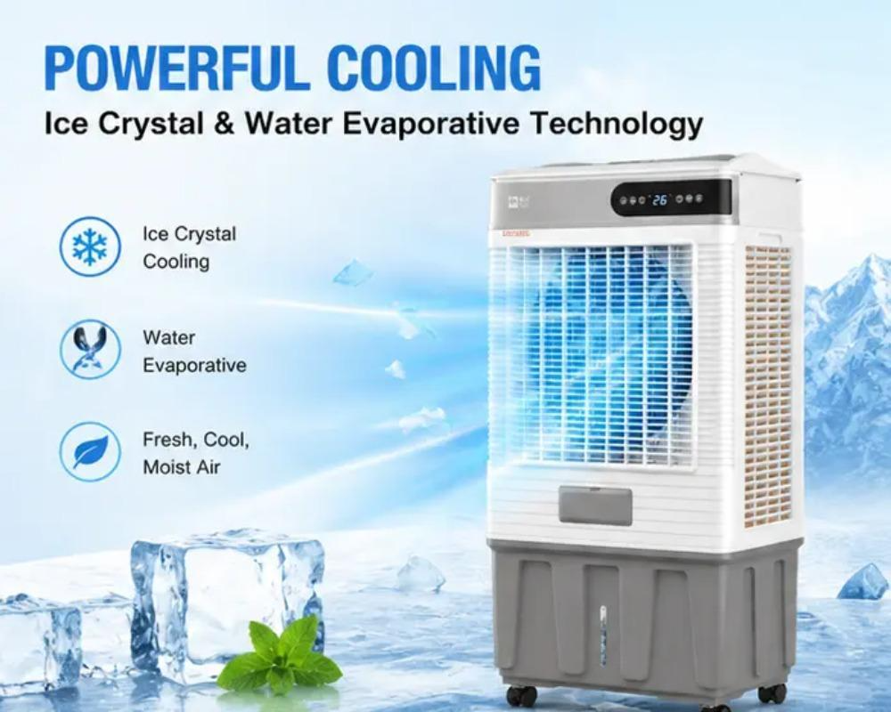 W6 Large Industrial-grade Air Cooler with Super-strong Cooling