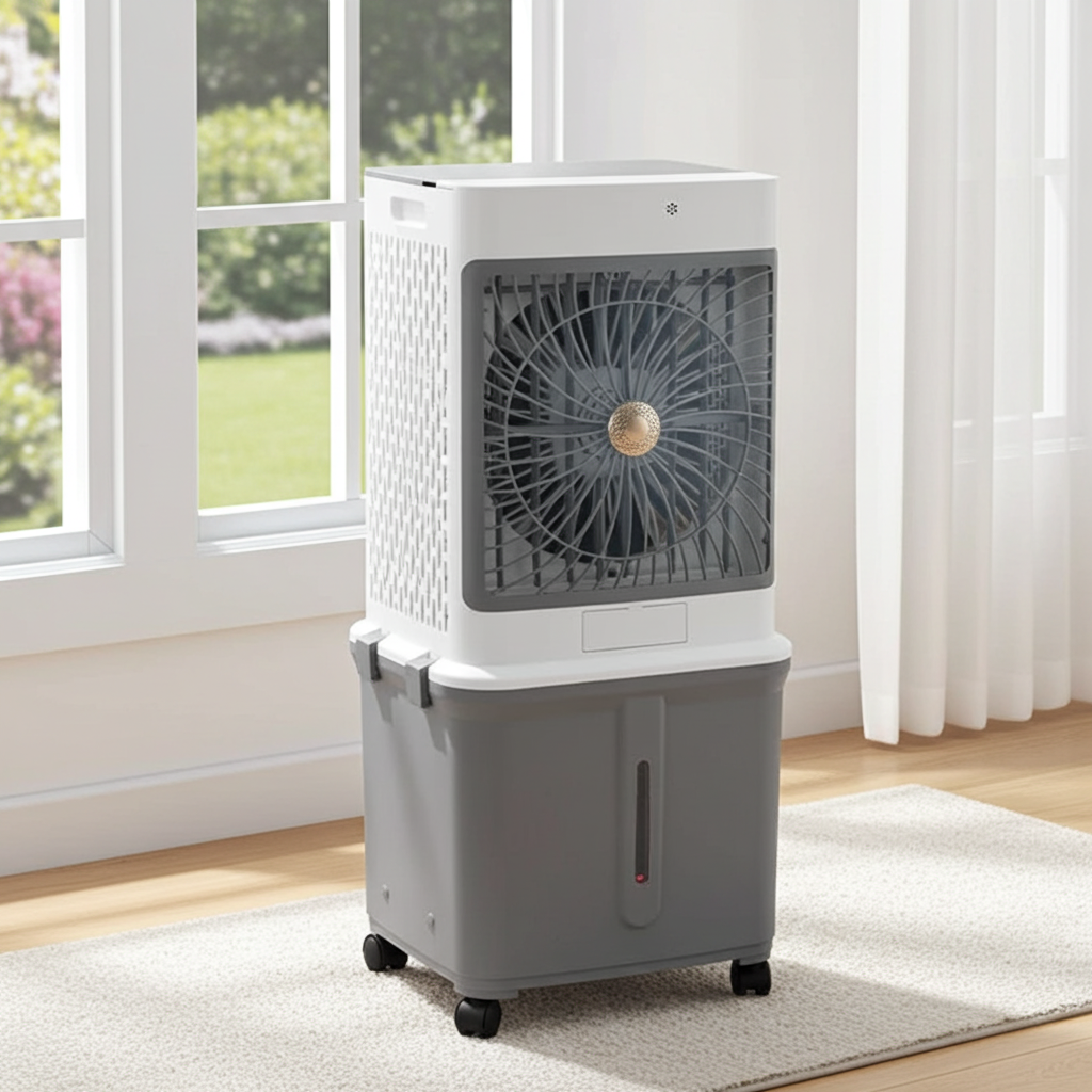 W4 Air Cooler | 32L Big Tank, 3-Speed, Remote Control, Super Cooling