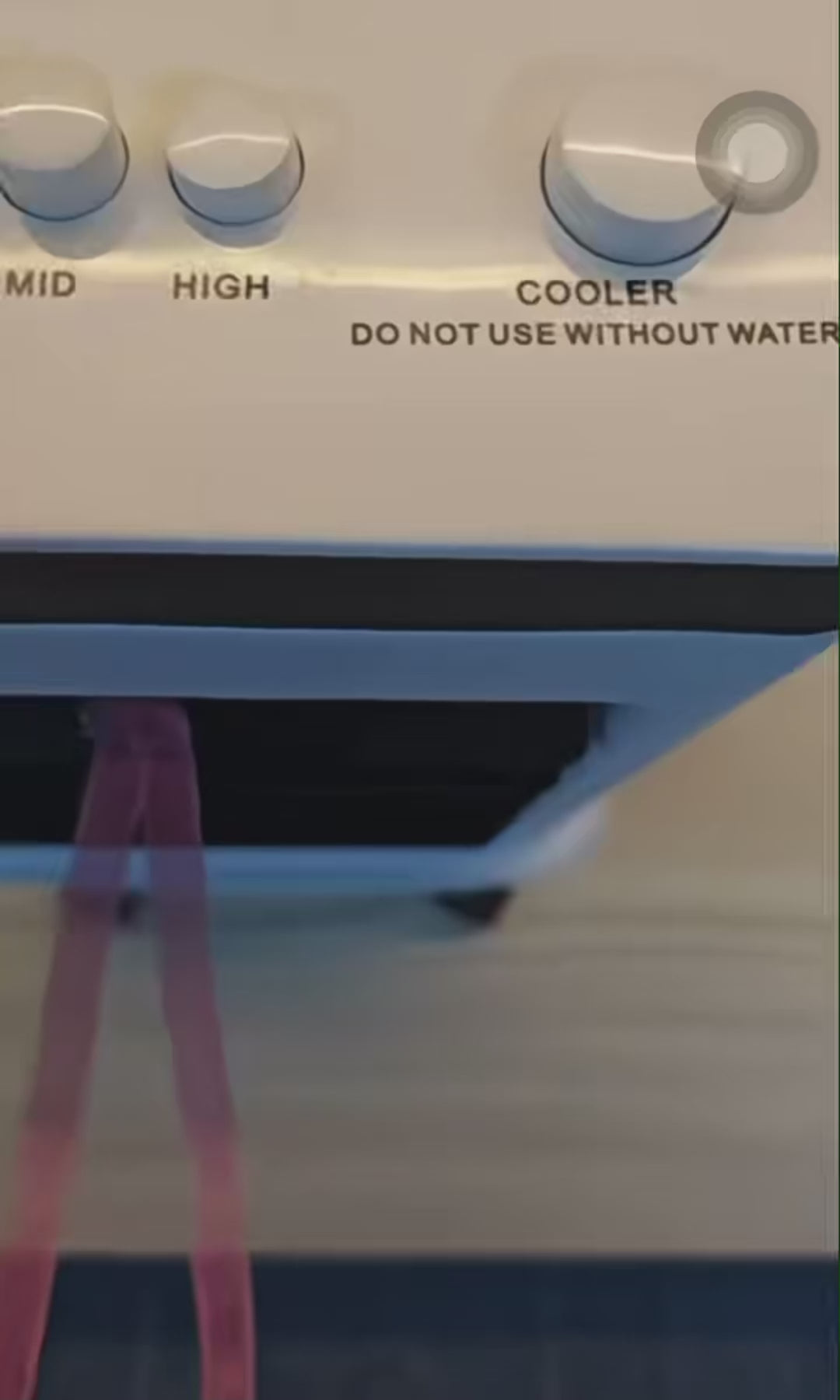 W2 Portable Air Cooler | Water Cooling, 15L Tank, 90° Airflow, Remote Control